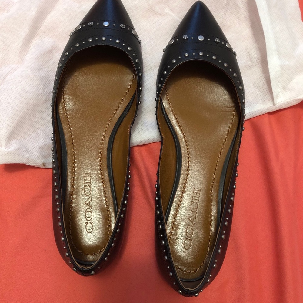COACH FLAT SANDAL